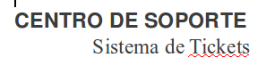 Sistema de Ticket de Soporte